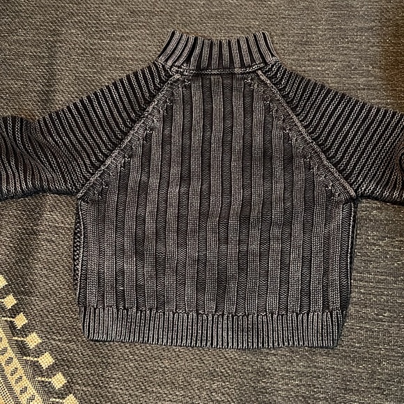 Free People knit mock neck sweetheart sweater - Picture 4 of 6